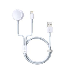 Devia Smart 2in1 Apple Watch Langaton laturi ja Lightning kaapeli