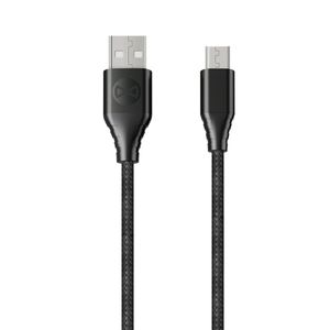 Forever Core Classic Micro-USB lataus- ja synkronointikaapeli 3A 3m, musta