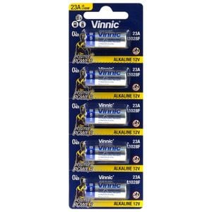Vinnic Paristo 23A / L1028F 12V Alkaline 5 kpl pakkaus