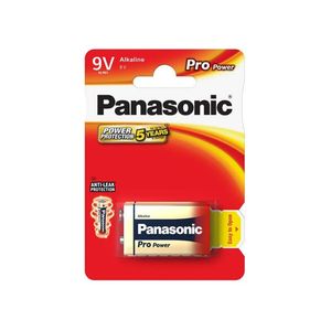 Panasonic Alkaline Paristo 6LR61/9V Pro Power, 1kpl