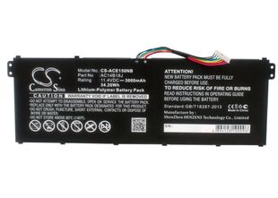 Acer Aspire E11, Aspire E3, Aspire E3-111 akku 3000 mAh