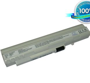 Acer Aspire One, Aspire One A110, Aspire One A150, Aspire One AOD250, Aspire One 531H, Aspire One 571 akku 4400 mAh - Valkoinen