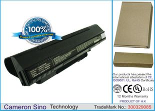 Acer Aspire One, Aspire One A110, Aspire One A150, Aspire One AOD250, Aspire One 531H, Aspire One 571 akku 7800 mAh - Musta