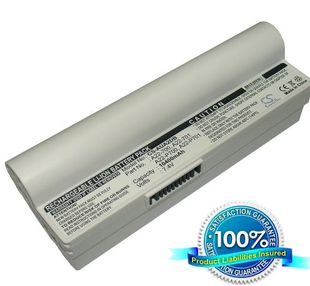 Asus Eee PC 701, Eee PC 701C, Eee PC 800, Eee PC 801, Eee PC 900, Eee PC 2G, Eee PC 4G, Asus Eee PC 8G akku 10400 mAh - Valkoinen