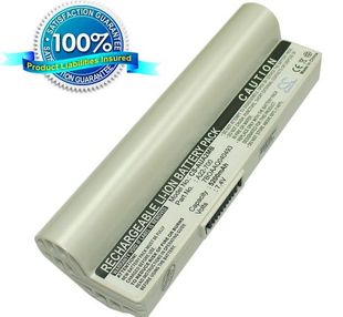 Asus Eee PC 701, Eee PC 701C, Eee PC 800, Eee PC 801, Eee PC 900, Eee PC 2G, Eee PC 4G, Asus Eee PC 8G akku 5200 mAh - Valkoinen