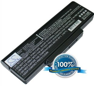 Asus F3 akku 6600 mAh - Musta