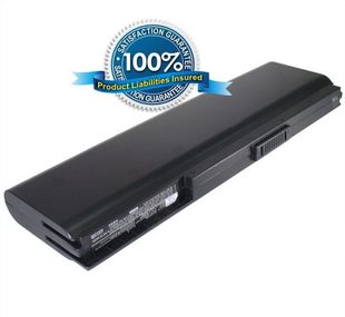 Asus U3, U1 akku 6600 mAh - Musta