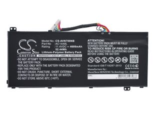 Acer Aspire V15 Nitro, Aspire VN7, Aspire VN7-571 akku 4600 mAh