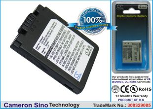 Panasonic CGA-S001, CGA-S001A/1B, CGA-S001E, CGA-S001E/1B, CGR-S001, DMW-BCA7 yhteensopiva akku 700 mAh