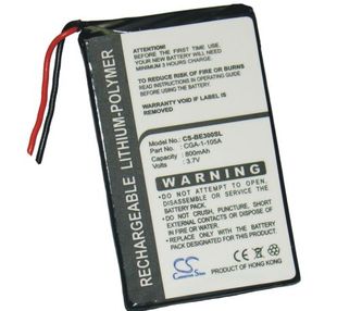 Casio Cassiopeia BE-300, Cassiopeia BE-500 akku 800 mAh