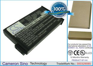 Compaq Presario 1538, Presario 1722, Evo N800 akku 4400 mAh