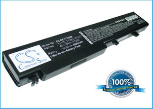 Dell Vostro 1710, Vostro 1720 akku 4400 mAh - Musta