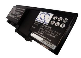 Dell Latitude XT, latitude XT2 akku 3600mAh / 39.96Wh mAh - Musta