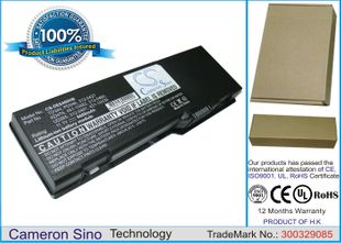 Dell Latitude 131L, Inspiron 1501, Inspiron E1505, Vostro 1000, Inspiron 6400 akku 6600 mAh