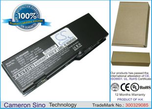 Dell Latitude 131L, Inspiron 1501, Inspiron E1505, Vostro 1000, Inspiron 6400 akku 4400 mAh