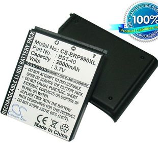 SonyEricsson BST-40 yhteensopiva akku 2000 mAh