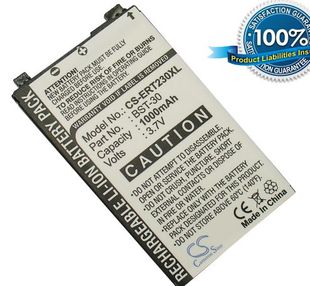 SonyEricsson BST-30 yhteensopiva akku 1000 mAh