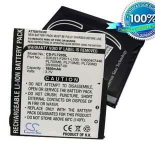 Fujitsu Loox 700, Loox 710, Loox 718, Loox 720, Loox 720bt, Loox 728 akku 1800 mAh