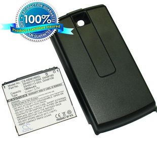 HTC Touch Diamond P3702, Touch Diamond P3701, Touch Diamond P3051, Victor Extended back cover akku 1800 mAh