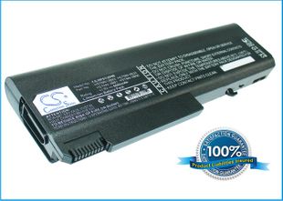 HP Compaq 6530 akku 6600 mAh - Musta