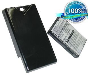 HTC Touch Diamond 2, Topaz 100, T5353 tehoakku erillisellä takakannella 2200 mAh