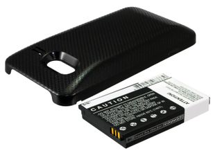 Huawei Activa 4G, M920 Akku Laajennetulla mustalla takakannella 2800 mAh