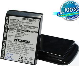 iPAQ rw6800, iPAQ rw6815, iPAQ rw6818, iPAQ rw6828, iPAQ hw6800 tehoakku erillisellä takakannella 2700 mAh