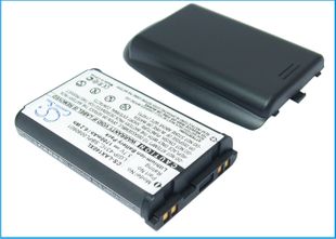 LG AX140, AX145, UX140, UX145 Tehoakku Laajennetulla mustalla takakannella 1700 mAh