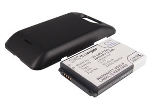 LG MS770, Motion 4G Tehoakku Laajennetulla mustalla takakannella 2400 mAh