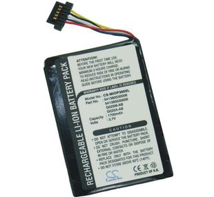 Medion MDPNA 150, MDPNA 175, MDPNA 470, MD95157, MD95243, MD95300, MD96220 Mobile GPS akku 1700 mAh