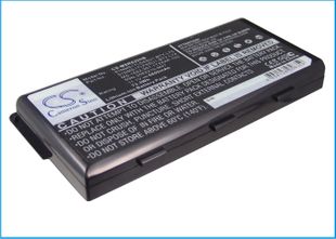 MSI MSI A5000, MSI A6000 akku 6600 mAh - Musta