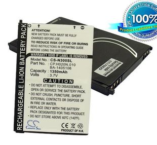 Acer N300, N310, N311, N320, N321, N500, C500, C510, C511, C530, C531, Ferrari Navigator akku 1350 mAh