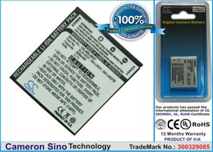 Samsung SLB-0837, SB-L0837 akku - 820 mAh