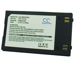 Samsung SB-P240A, SB-P240ABK, SB-P240ABC yhteensopiva akku 2400 mAh