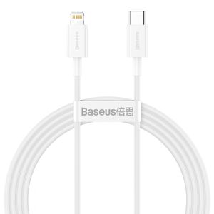 Baseus Superior USB-C - Lightning kaapeli 1,5m 20W - Valkoinen