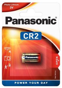 Panasonic CR2 850 mAh paristo