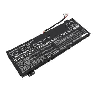 Acer kannettavan tietokoneen Nitro 16 AN16-51-74BV / Nitro 16 AN16-51-78GX yhteensopiva akku 3550mAh
