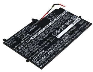 Acer Aspire Switch 11 SW5-173, Aspire Switch 11 SW5-173P, SW5-173 akku 4400mAh