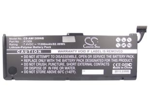 Macbook Pro 17-tuumaa 2009 2010 A1297, A1309 akku 11200 mAh musta