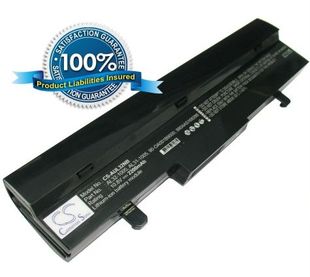 Asus Eee PC 1005HA  1005PE  1005PE 1001HA  1101HA  R101 R105 R1001 R1005 akku 2200 mAh musta