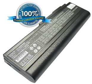 Asus M50, M51, M70, X55S, G50, L50, X55,  M51E,  X55, X57VN, G50VT  akku 6600 mAh Musta