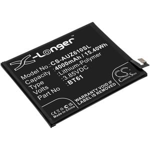 Acer puhelimen Liquid Z6 Plus yhteensopiva akku 4000mAh