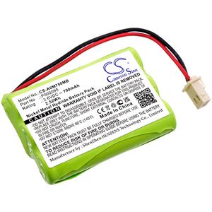 Alecto itkuhälyttimen DVM-75 / DVM-75-00 yhteensopiva akku 700mAh