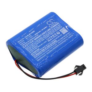 Biolight lääketieteellisen laitteen BLT M1000 yhteensopiva akku 2600mAh