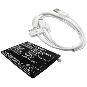 OPPO puhelimen R829T / R1 yhteensopiva akku 