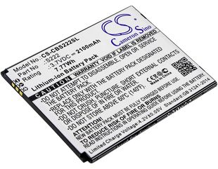 Cubot älypuhelinten S222 yhteensopiva akku 2100mAh