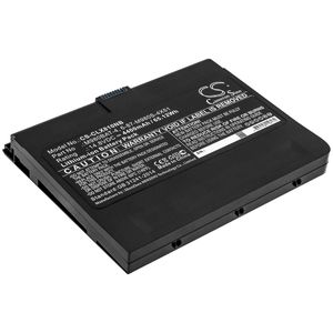 Clevo kannettavan tietokoneen X8100 yhteensopiva akku 4400mAh