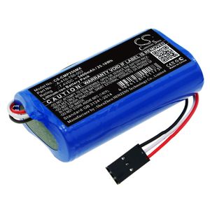 COSMED lääketieteellisen laitteen Pony FX NTA2531 yhteensopiva akku 3400mAh