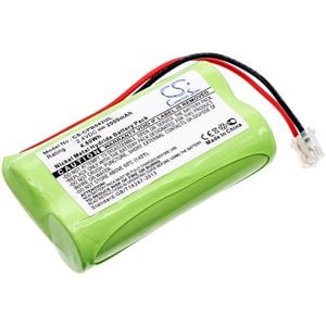 Universel langattoman puhelimen AA x 2 yhteensopiva akku 2000mAh