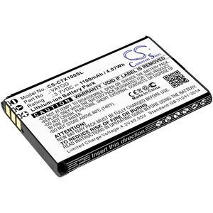 Contacta lavamonitorien RF-RX1 / RF-TRX yhteensopiva akku 1100mAh